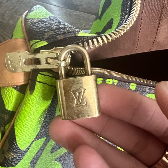 Louis Vuitton Graffiti Stephen Sprouse Keepall 50 Green - Picture 13 of 16